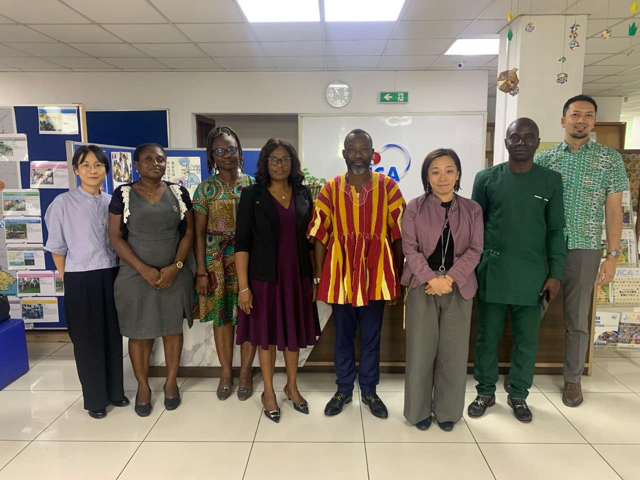 Read more about the article The Director General of MDPI pays a courtesy visit to Japan International Cooperation Agency (JICA) Ghana Office